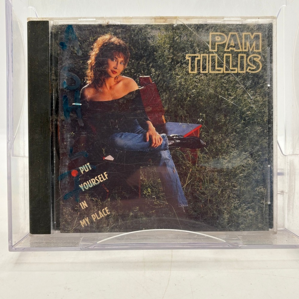 Pam Tillis Put Yourself In My Place CD Album 1991 Arista ARCD-8642 Country Music